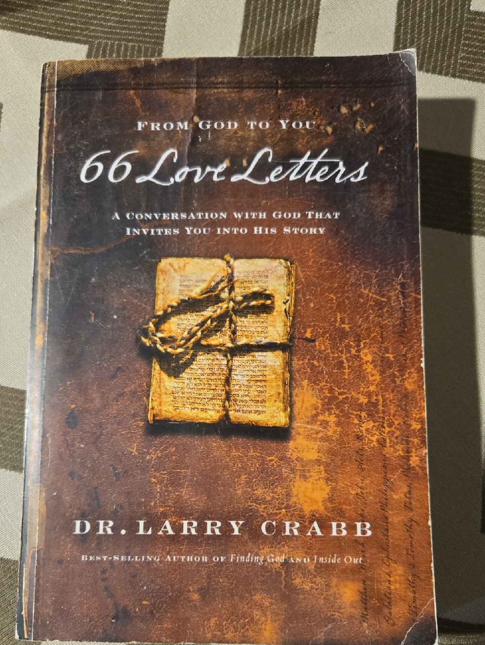 66 Love Letters by Dr. Larry Crabb - Brown Cover